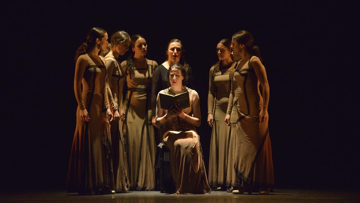 María Pagés en una de las escena de «Yo, Carmen»