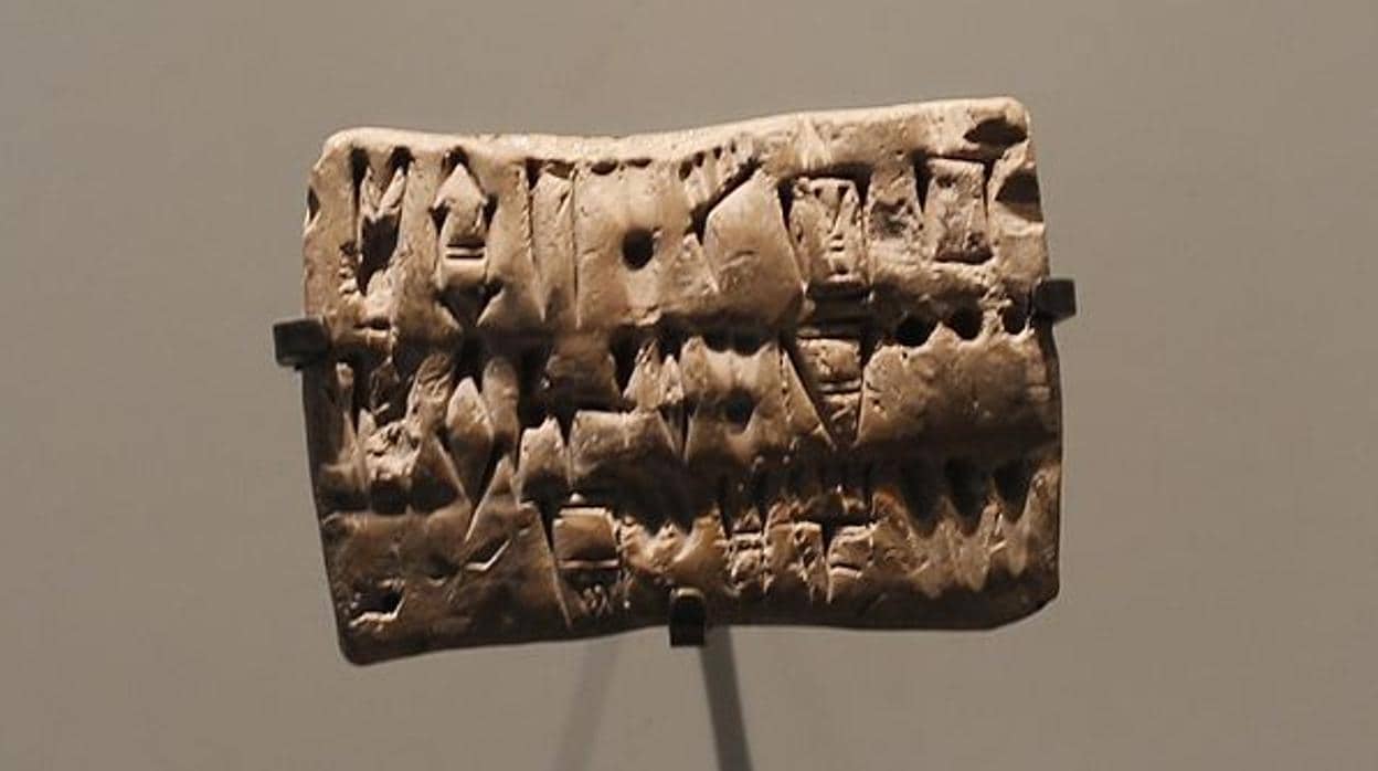 Tabla de escritura elamita