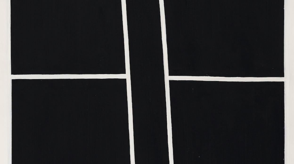 Detalle de una de las piezas en la galería José de la Mano