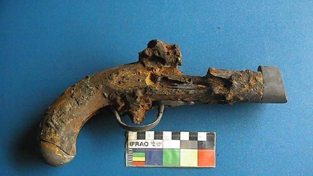 Las pertenencias expoliadas de los soldados del navío Salvador en Uruguay serán subastadas en mayo