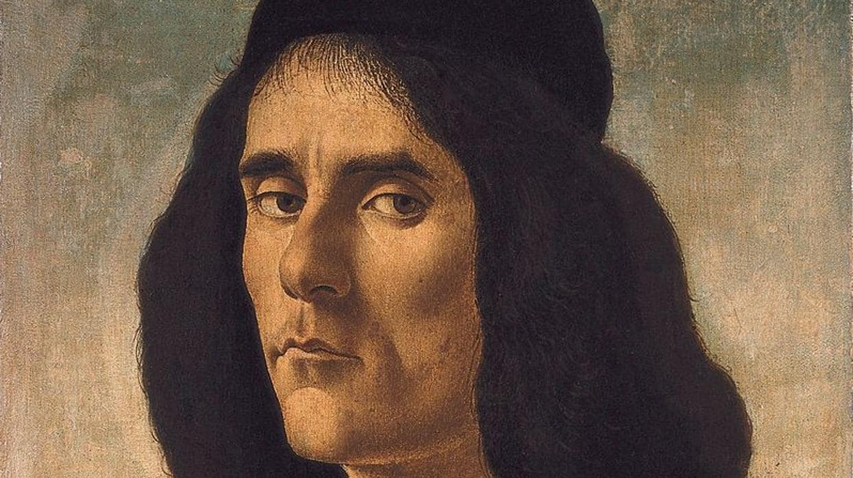 «Retrato de Michele Marullo Tarcaniota» (h. 1491), de Botticelli