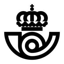 Logotipo de Correos, diseñado por el conquense