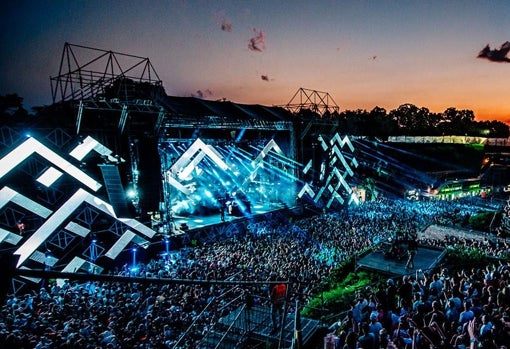 Imagen del festival Exit en Serbia