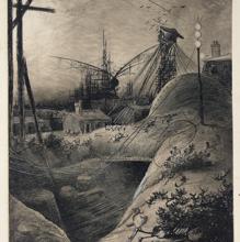 Ilustración de 'La guerra de los mundos'