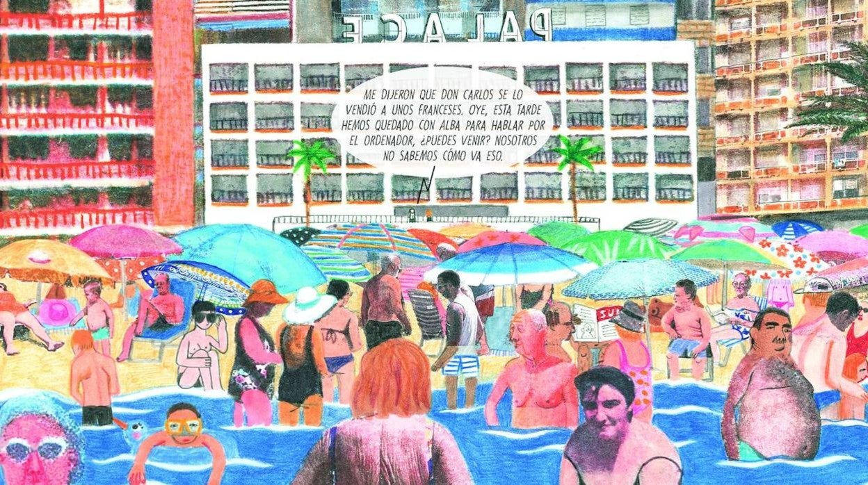 Penyas recrea el paisaje y el color del Mediterráneo español combinando distintos recursos gráficos