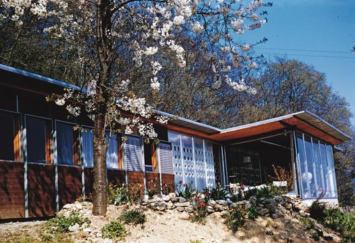 Casa de la familia Prouvé en Nancy, 1954
