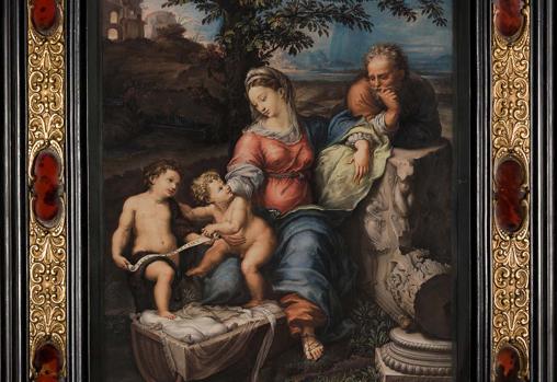 ‘Sagrada Familia del Roble’, de Luis Eusebi. Detalle