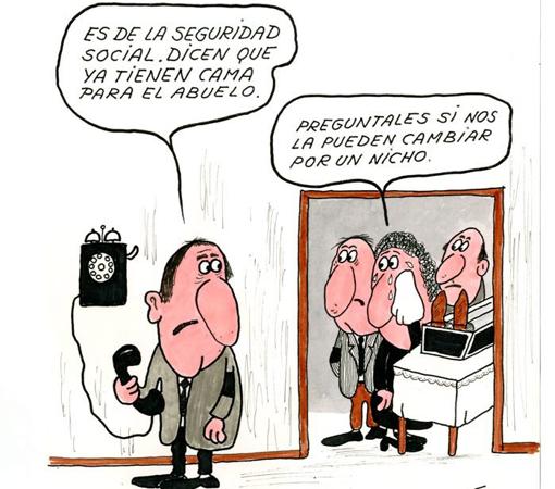 El trago de la muerte visto por Gila