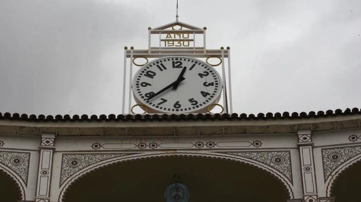 El reloj de la Monumental de las Ventas