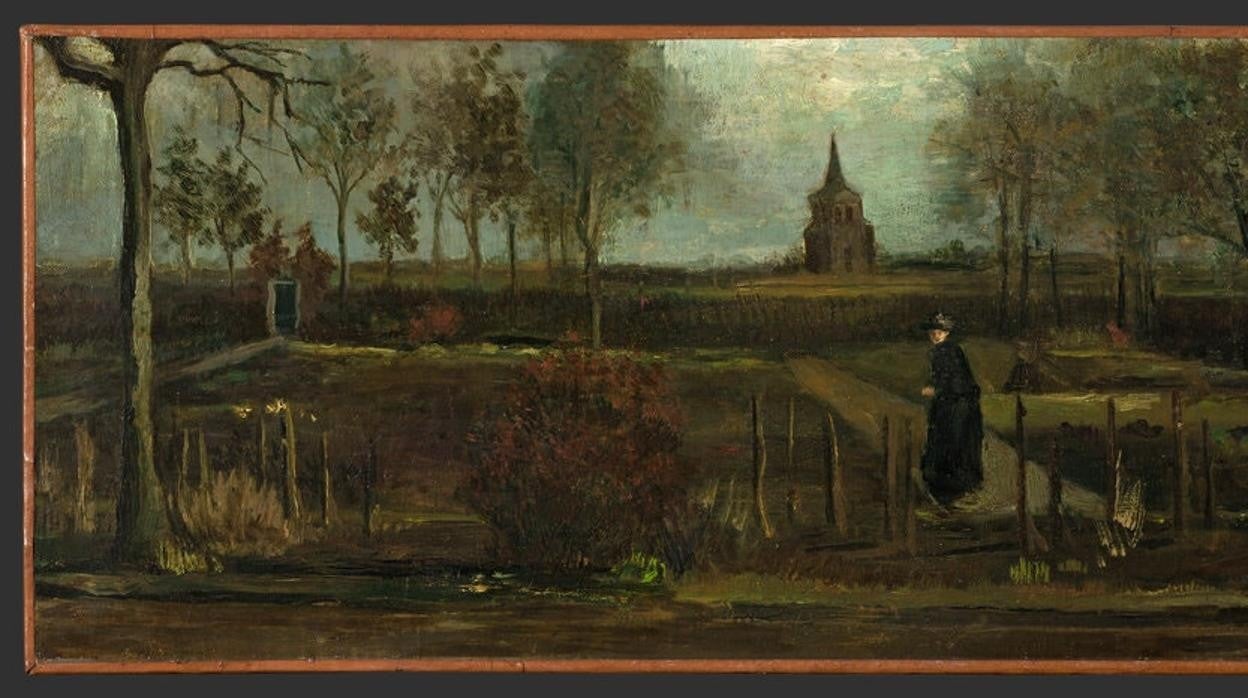 La obra de Van Gogh 'The Parsonage Garden at Nuenen in Spring', robada del Museo Singer de Laren el pasado 30 de marzo