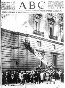 Portada de ABC del 15 de abril.