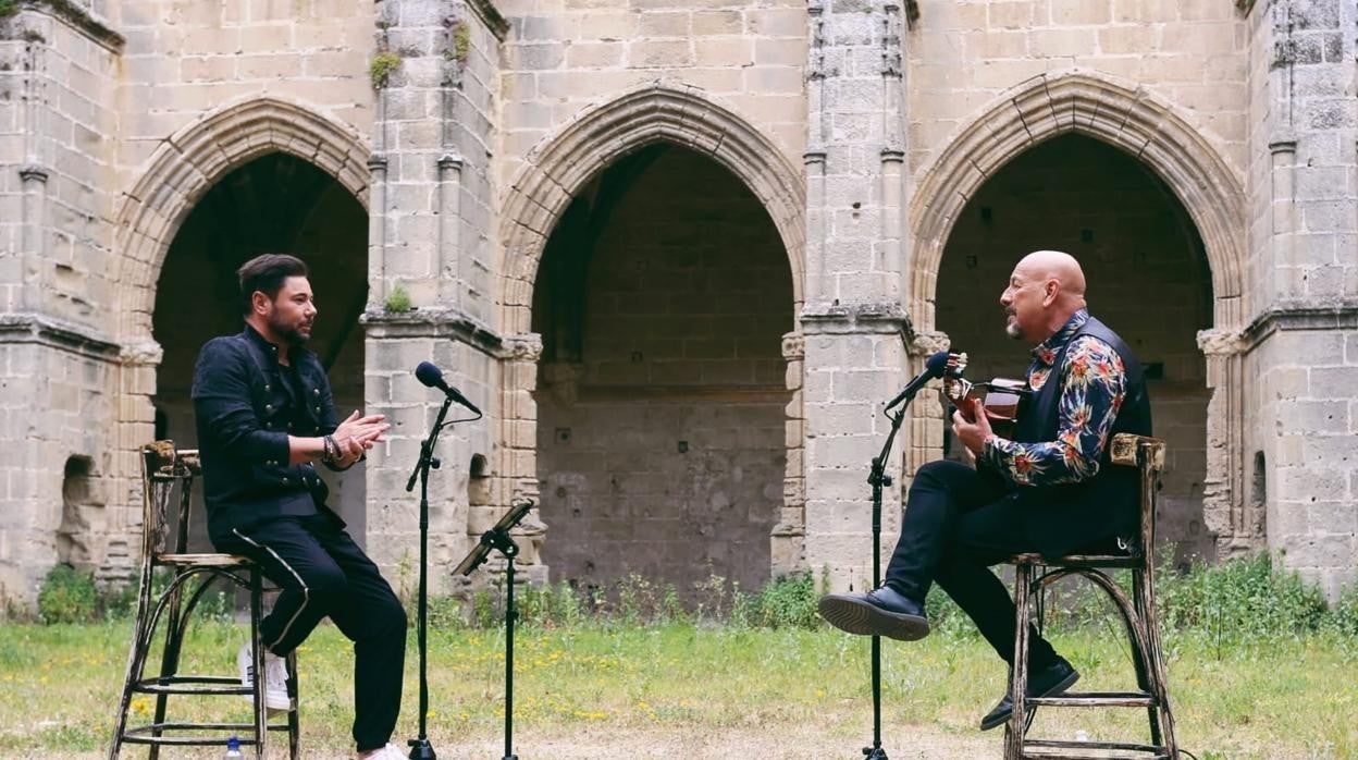 Miguel Poveda y Javier Ruibal.