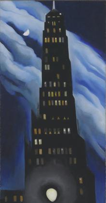 'Ritz Tower', 1928. Georgia O'Keeffe Museum
