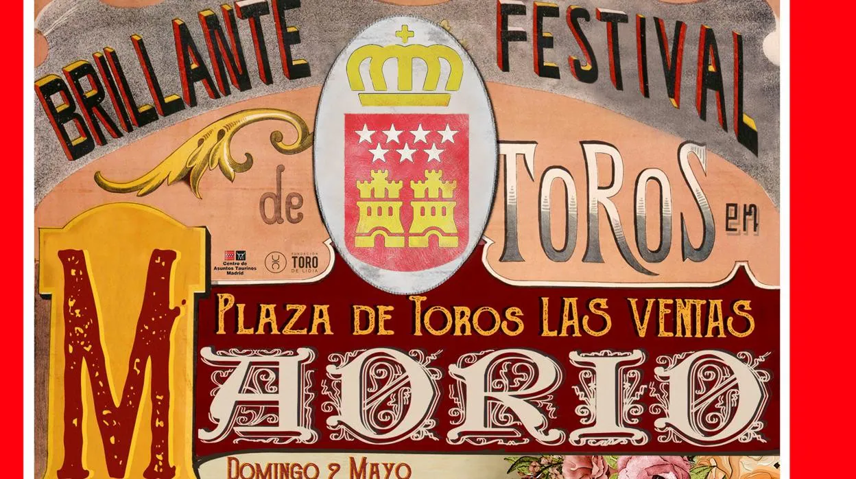 Cartel anunciador del festival en Las Ventas