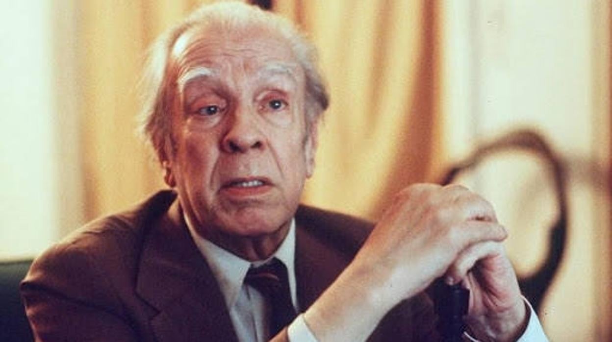 El escritor porteño Jorge Luis Borges