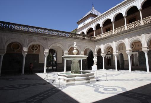 Patio interior de la Casa de Pilatos de Sevilla