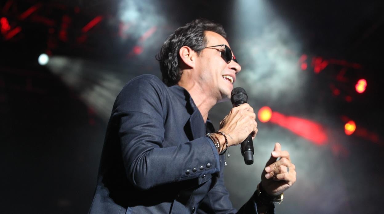 El cantante portorriqueño Marc Anthony