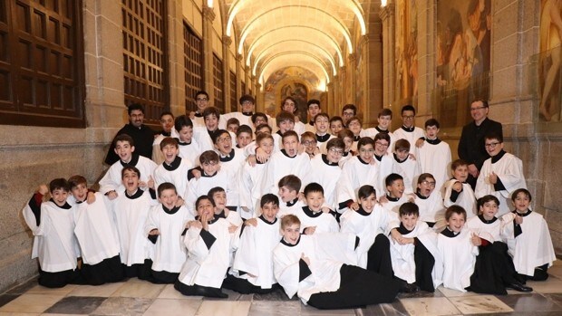 Operación Triunfo en el Monasterio de El Escorial