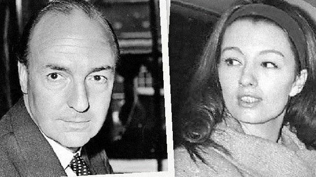 John Profumo y Christine Keeler, la chica que hizo caer al gobierno británico