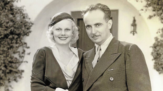 Paul Bern y Jean Harlow, el mito de la rubia platino