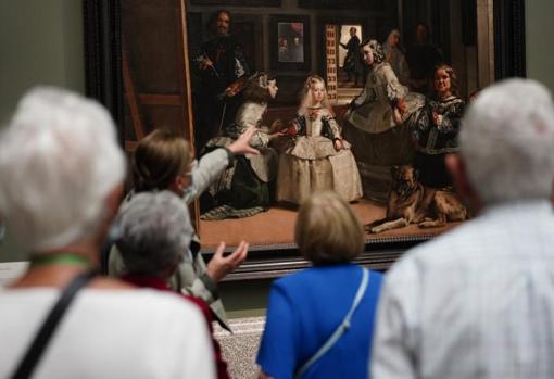 Ante 'Las Meninas' de Velázquez se quedaron embobados