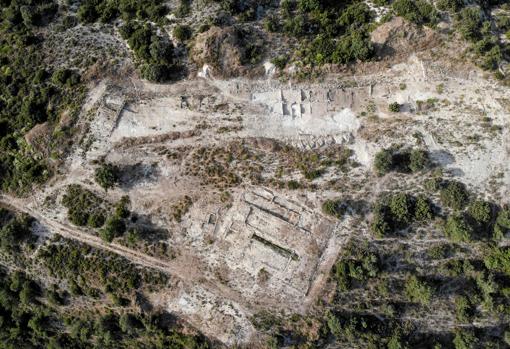 Vista general del yacimiento