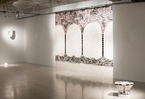 Detalle del montaje de 'Erótica inversa'