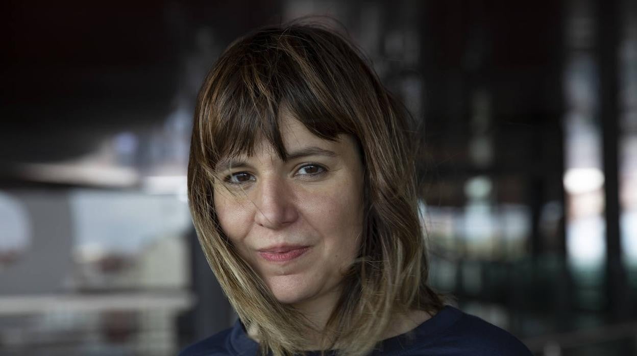 La escritora Almudena Sánchez, fotografiada en Madrid