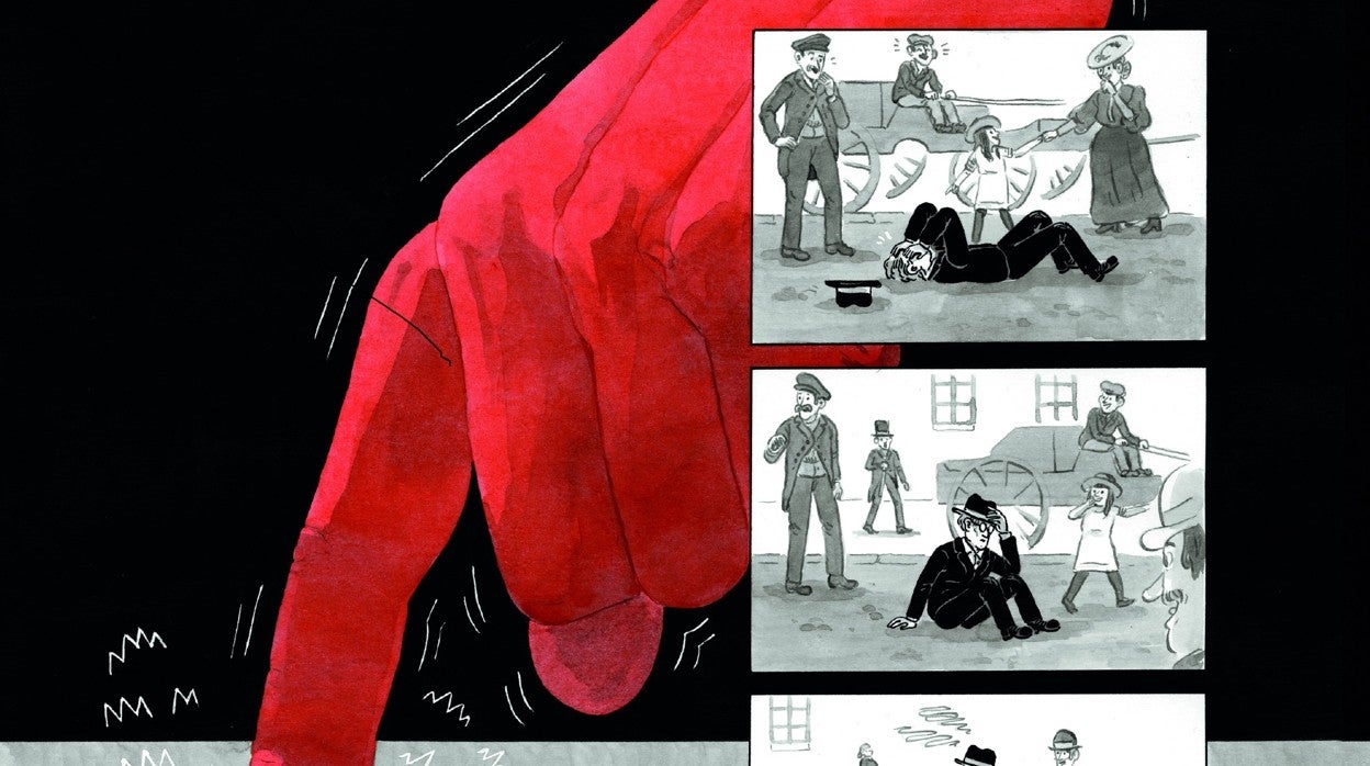 Knut Hamsun, el Nobel pronazi se redime entre viñetas