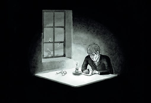 Knut Hamsun, el Nobel pronazi se redime entre viñetas