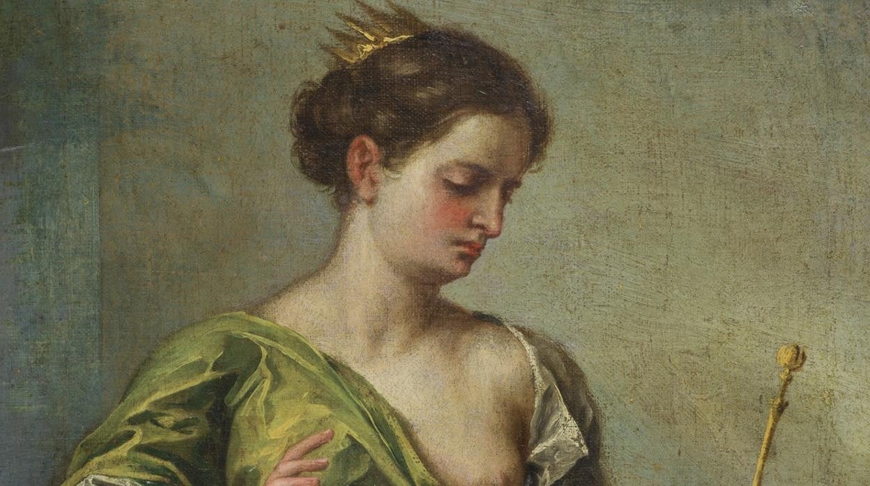 'La diosa Juno', de Alonso Cano. Detalle