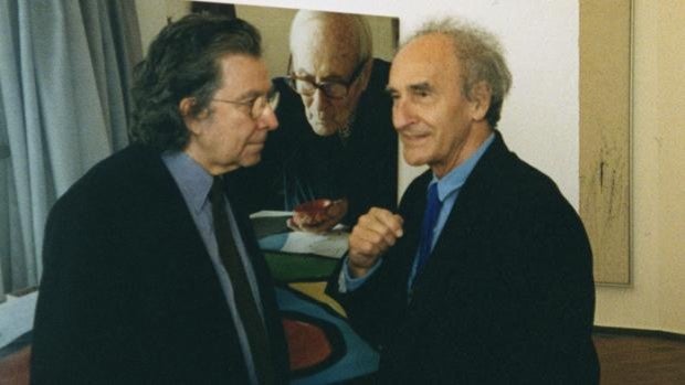 Tàpies y Chillida se reencuentran en Zabalaga