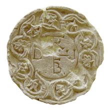 Monograma con el nombre de 'Tebdemir' hallado en Pla de Nadal