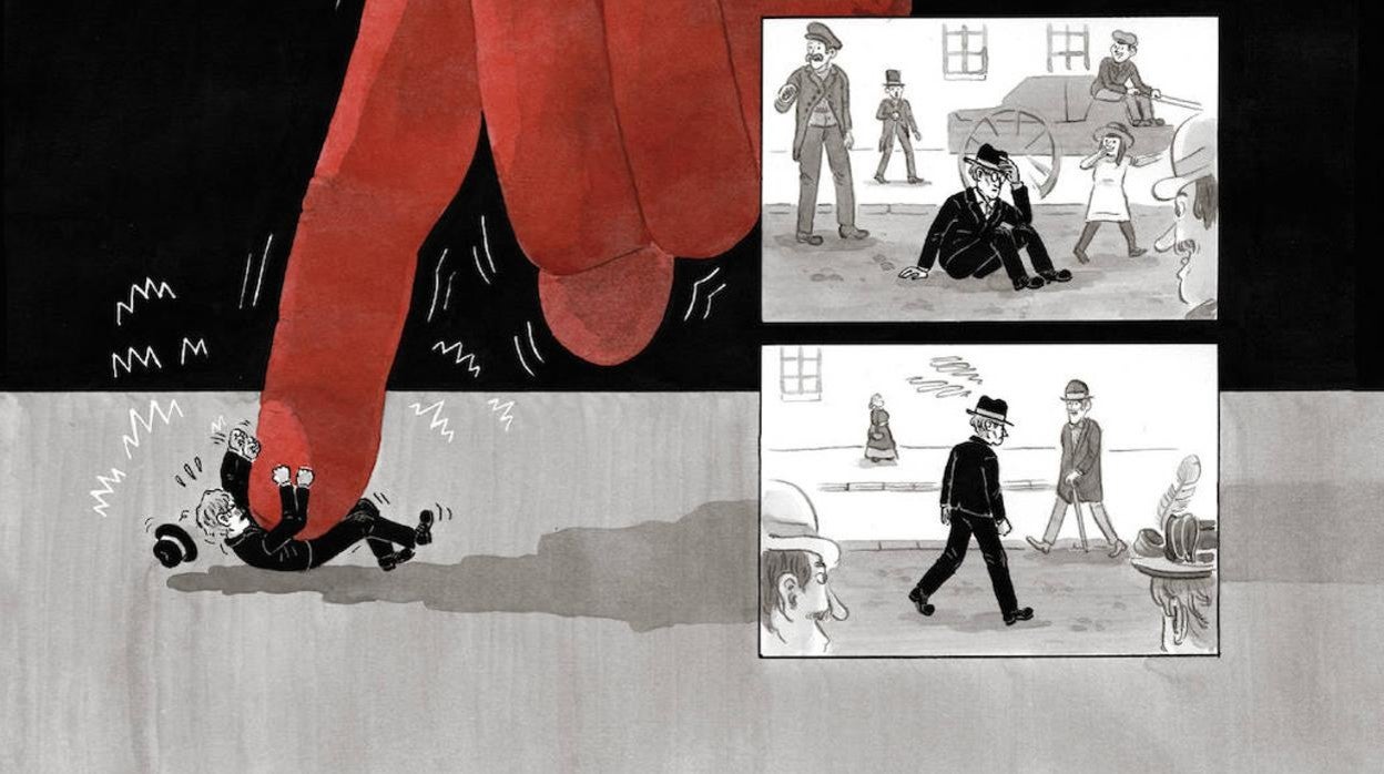 Esta línea temporal es uno de los recursos visuales que North y Monteys usan en'Matadero cinco'