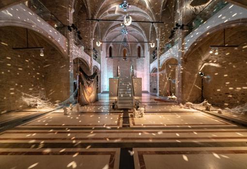 Instalación de Carlos Pazo en La Capella