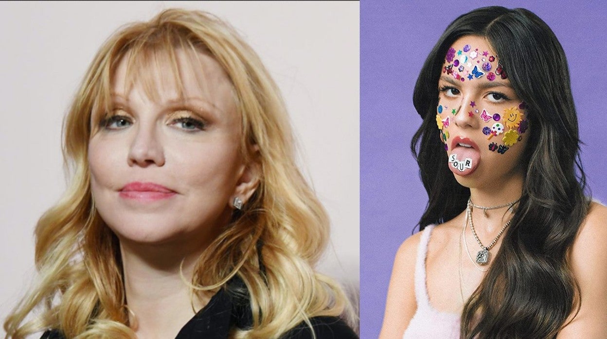 Courtney Love y Olivia Rodrigo