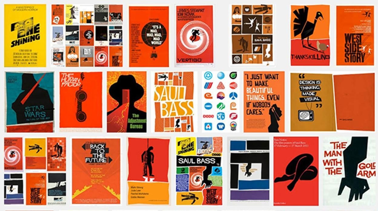 Carteles cinematográficos de Saul Bass