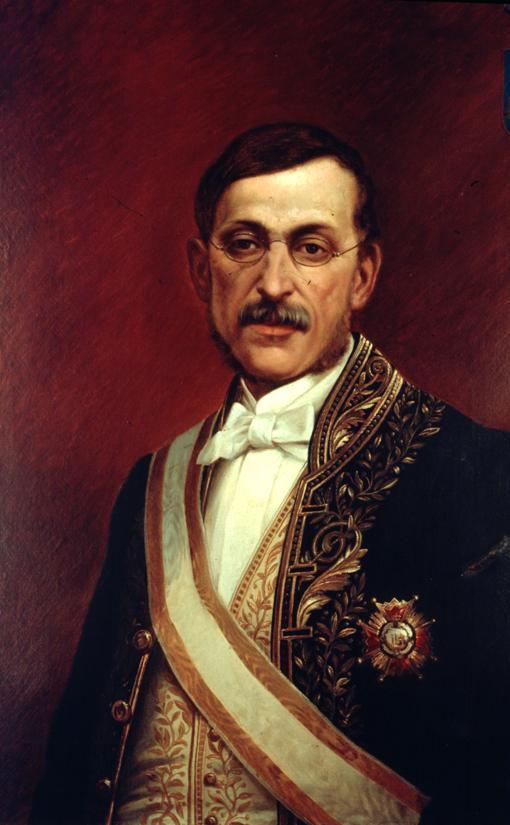 Retrato de Sinibaldo de Mas, el diplomático que estableció las primeras relaciones oficiales entre España y China en 1864