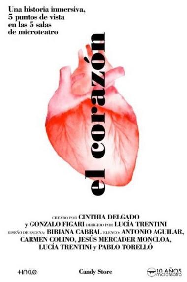 Microteatro estrena 'El Corazón', una potente historia desde cinco puntos de vista