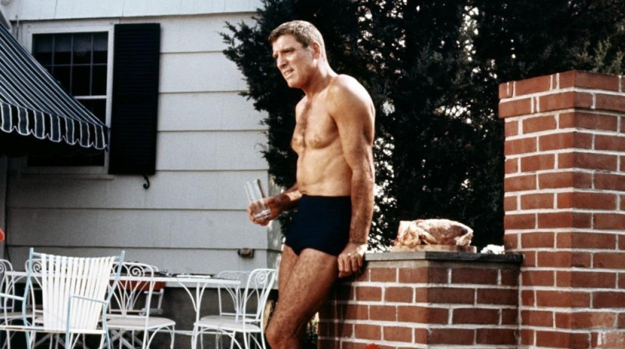 Burt Lancaster en 'El nadador'