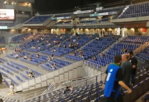 El Wizink Center, durante un concierto con aforo reducido