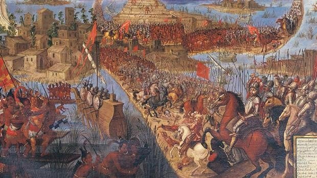 Una visión inédita de la caída de Tenochtitlan: un asedio naval en tierra firme