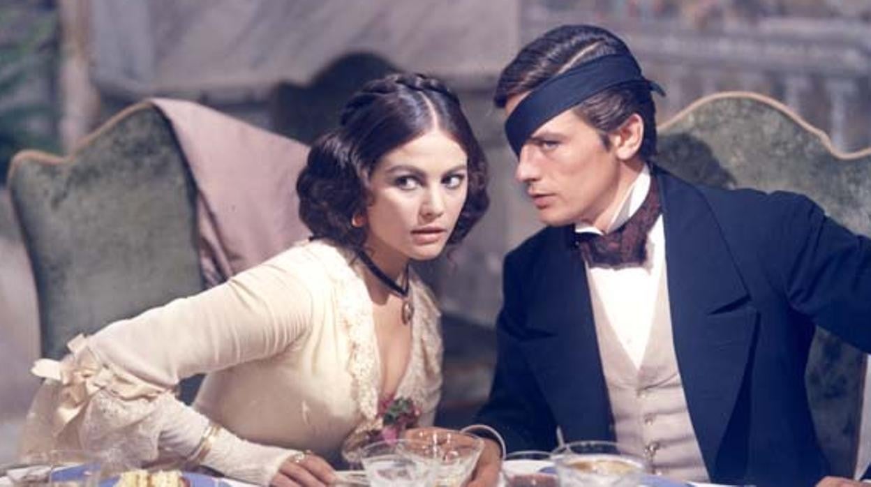 Claudia Cardinale y Alain Delon en 'El gatopardo'