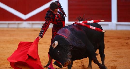 Daniel Luque, con el sexto