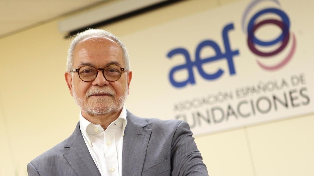 Javier Nadal, presidente de la Asociacion de Fundaciones