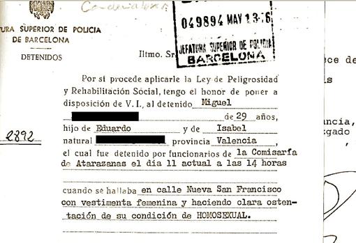 Expediente para el proyecto 'Orden público'