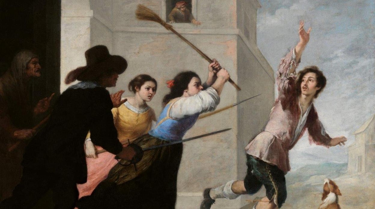 'El hijo pródigo expulsado por las cortesanas', de Murillo