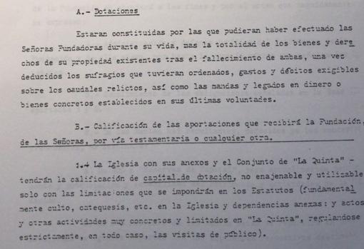 Bases de los estatutos de la Fundación Selgas-Fagalde