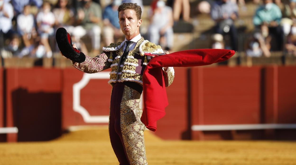 El novillero de Aznalcóllar Juan Pedro García 'Calerito'