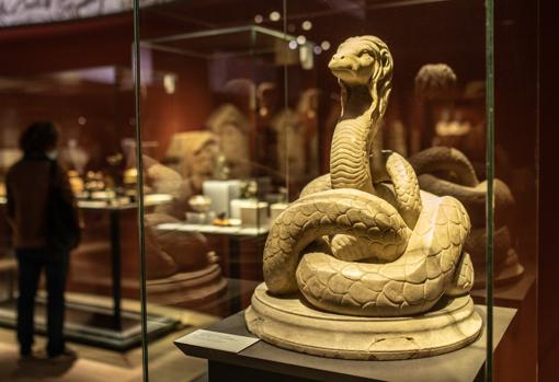 La estatua del dios Glycon